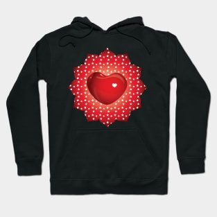 Heart from the stars Hoodie